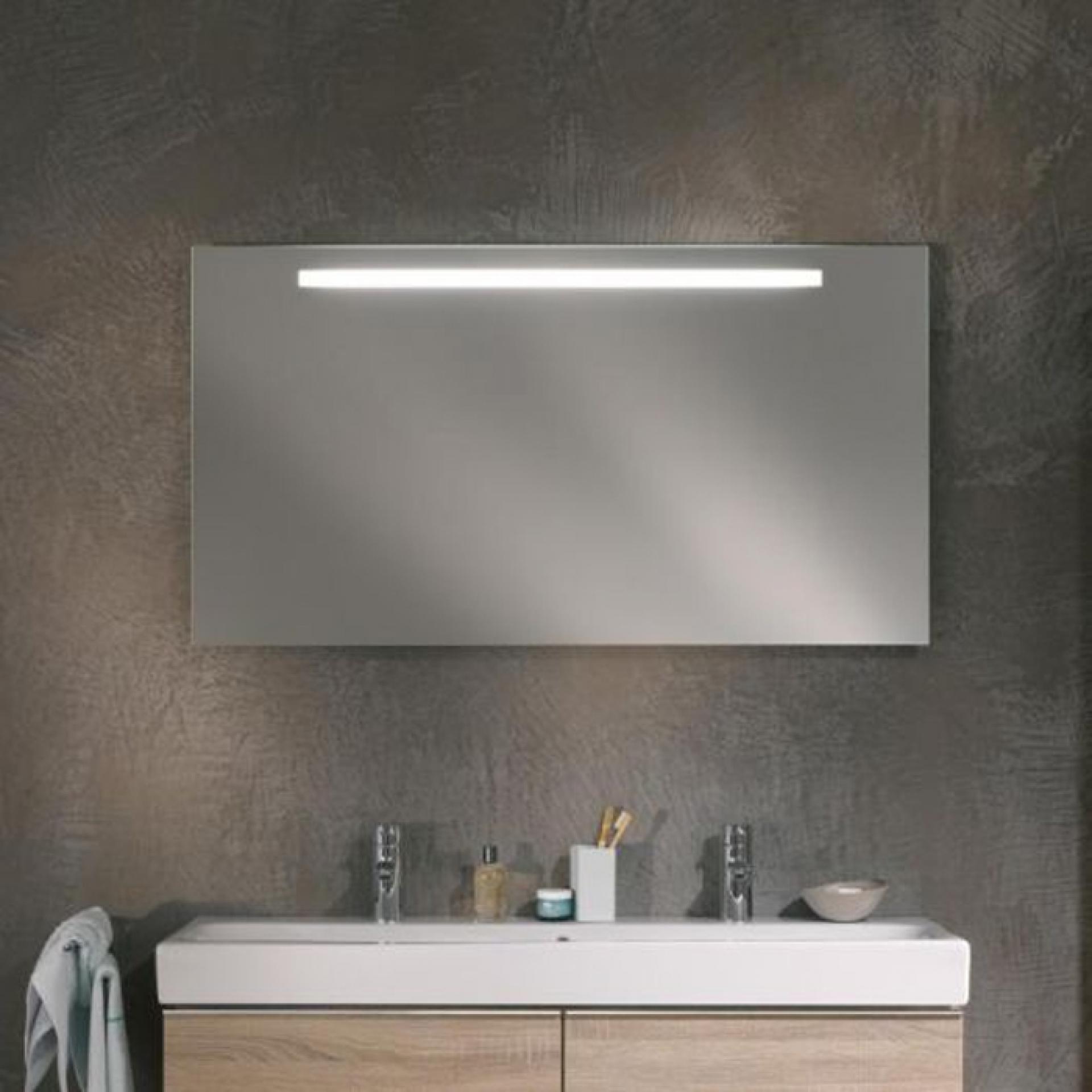 Зеркало с подсветкой 120 см Geberit Option 500.585.00.1 - фото Geberit (Геберит) Shop