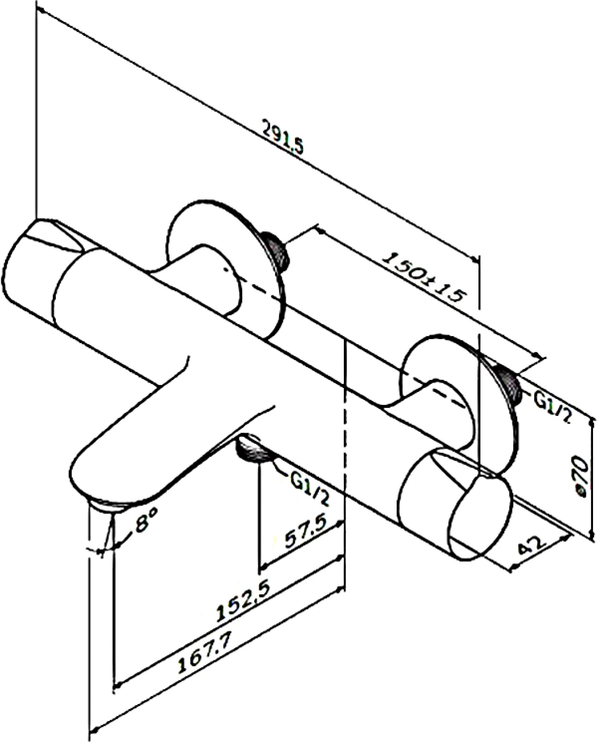 Смеситель для ванны Am.Pm Like F8050000 - фото Geberit (Геберит) Shop