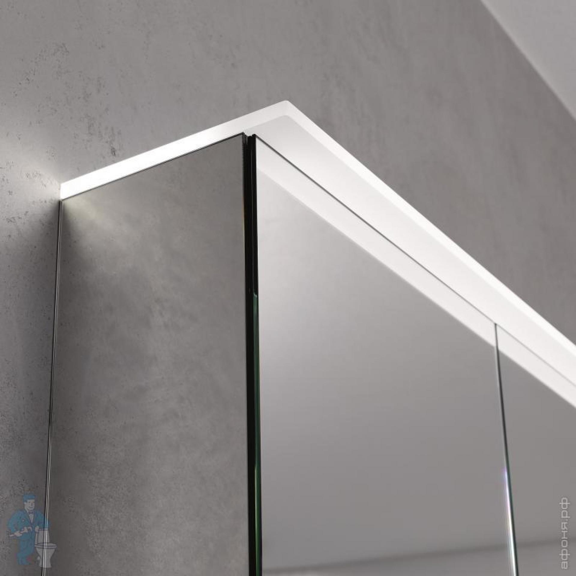 Зеркальный шкаф с подсветкой 120 см Geberit Option Plus 500.592.00.1 - фото Geberit (Геберит) Shop