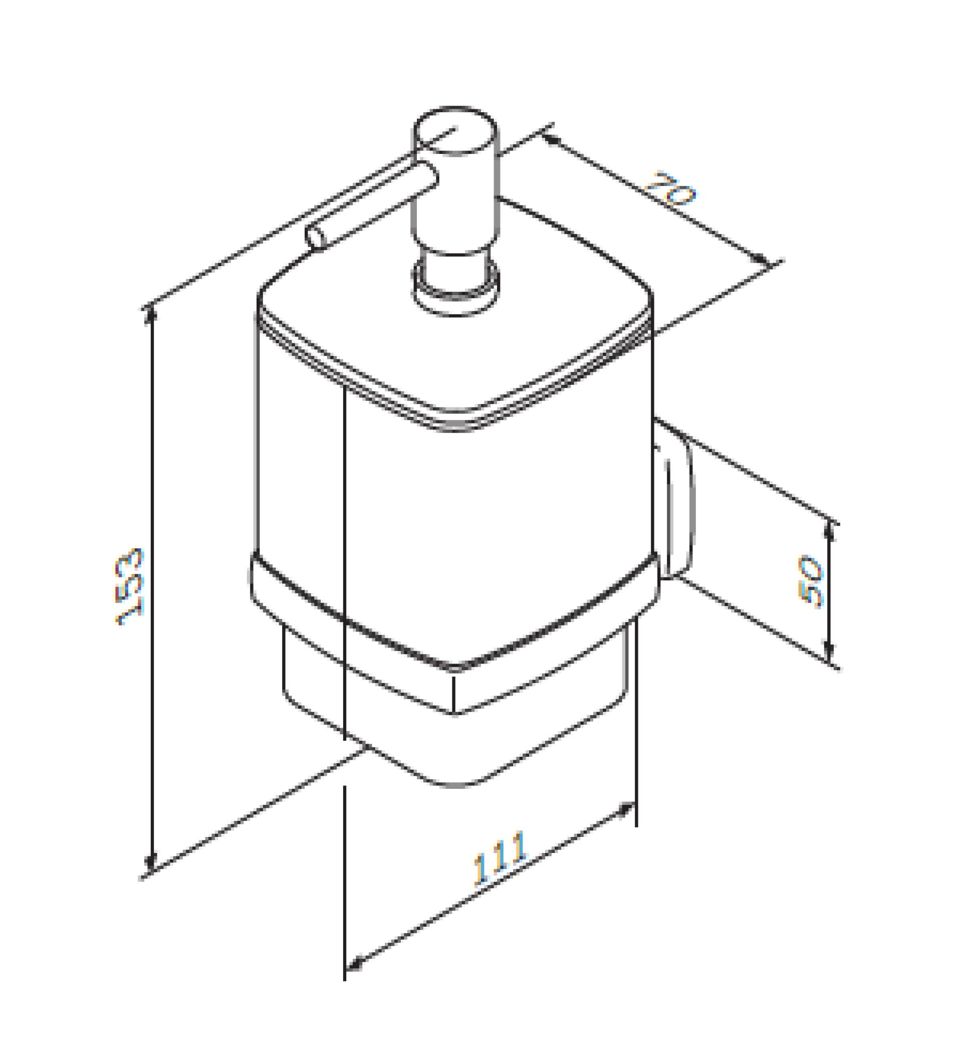 Дозатор Am.Pm Gem A9036900 - фото Geberit (Геберит) Shop