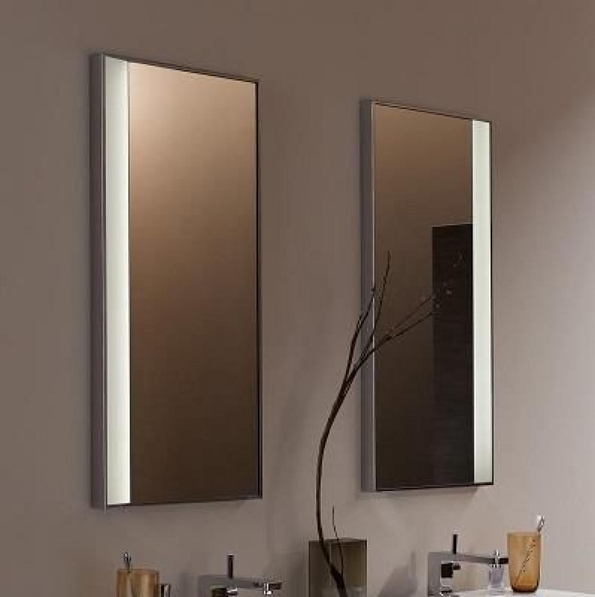Зеркало с подсветкой 45 см Geberit Silk Y816540000 - фото Geberit (Геберит) Shop