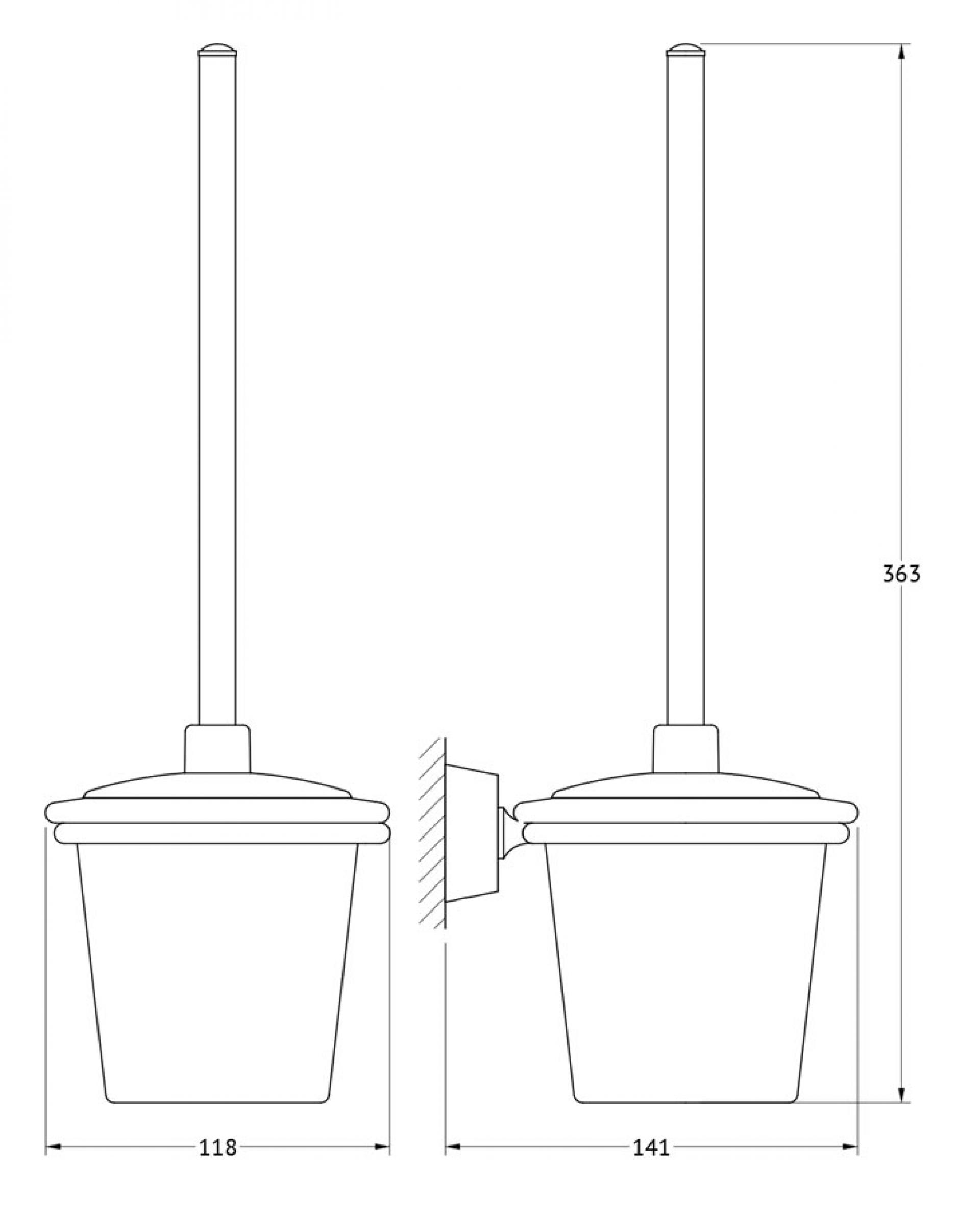 Ершик FBS Vizovice VIZ 057 - фото Geberit (Геберит) Shop