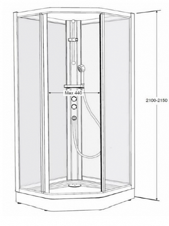 Душевая панель стандарт Kolo (IFO) Solid 0626331 - фото Geberit (Геберит) Shop