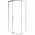 Передняя стенка душевой кабины 90x90 Ido Showerama 10-5 Comfort 558.201.00.1 белый + прозрачное стекло